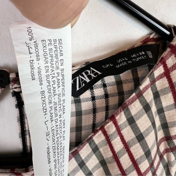 Zara plaid midi dress - Picture 11 of 11